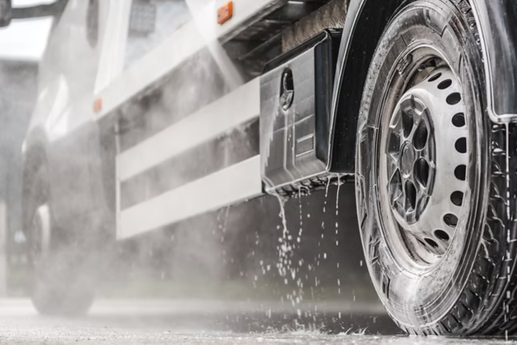 Poseidon products in use on heavy equipment